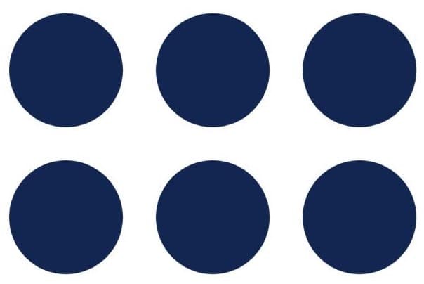 MSV logo — six dots in a 2×3 grid, order and stability